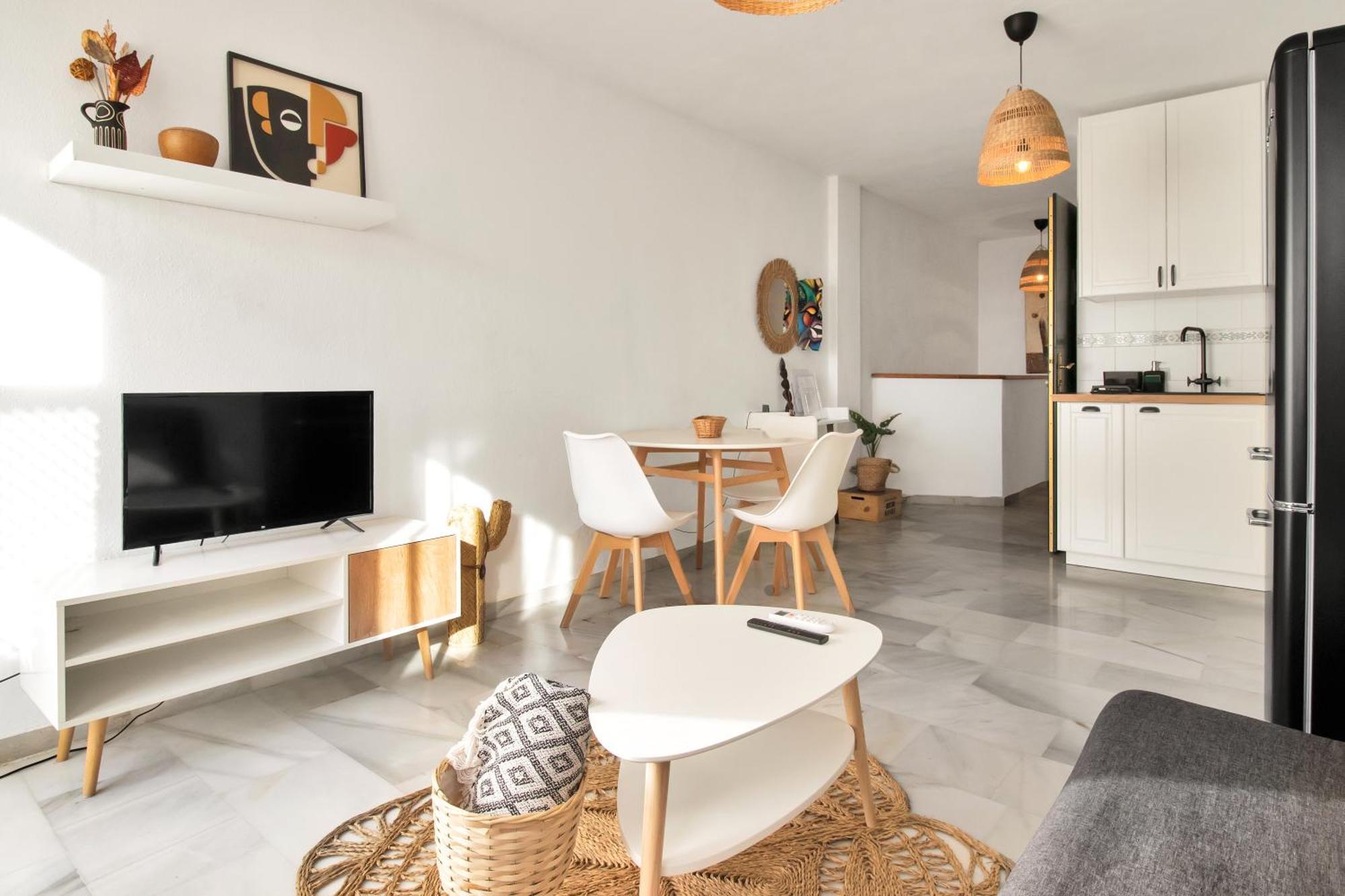 Duplex Estilo Boho Con Increible Terraza Y Vistas Al Mar En Estepona - Las Abejeras 609アパートメント エクステリア 写真