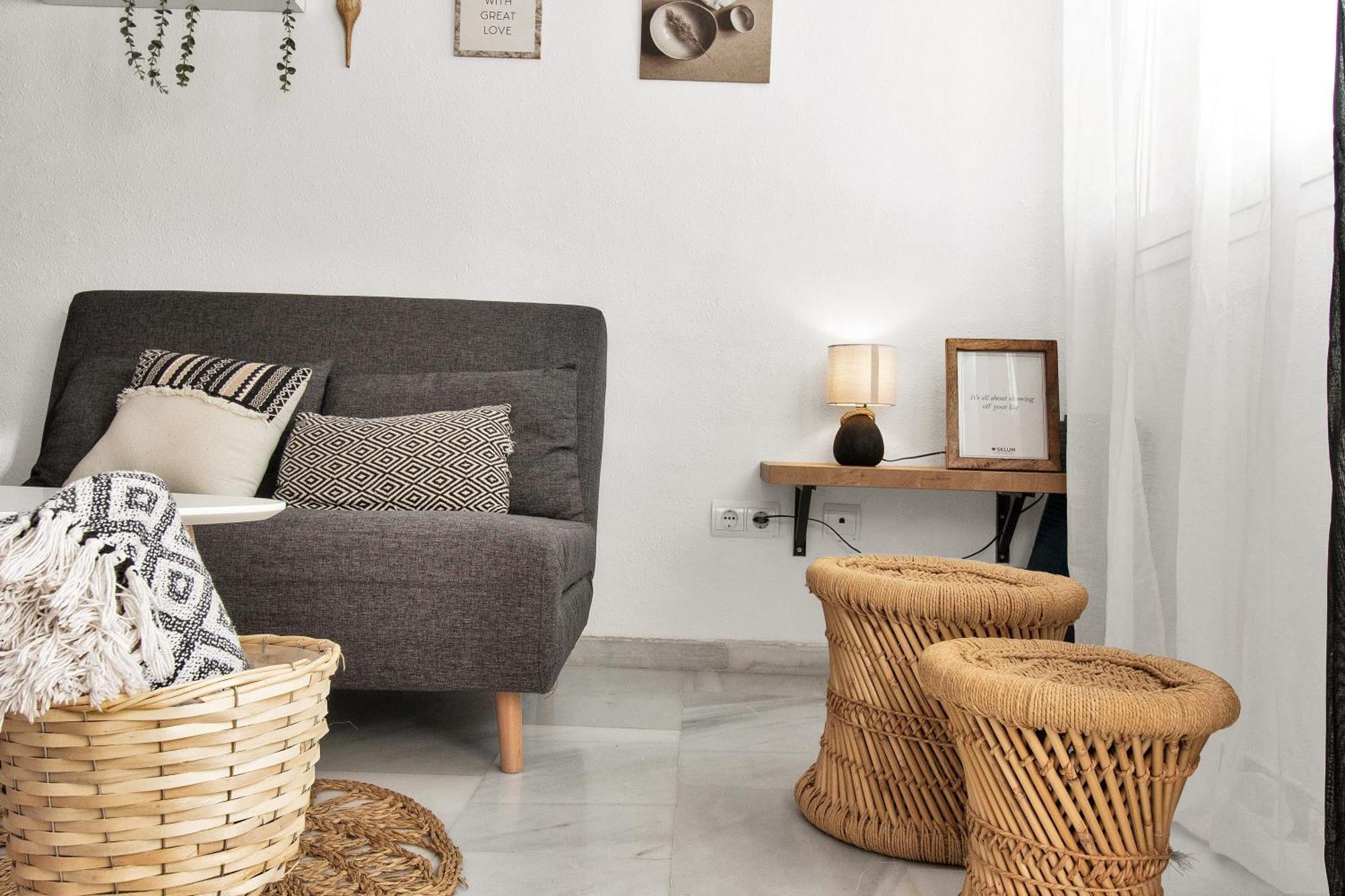 Duplex Estilo Boho Con Increible Terraza Y Vistas Al Mar En Estepona - Las Abejeras 609アパートメント エクステリア 写真
